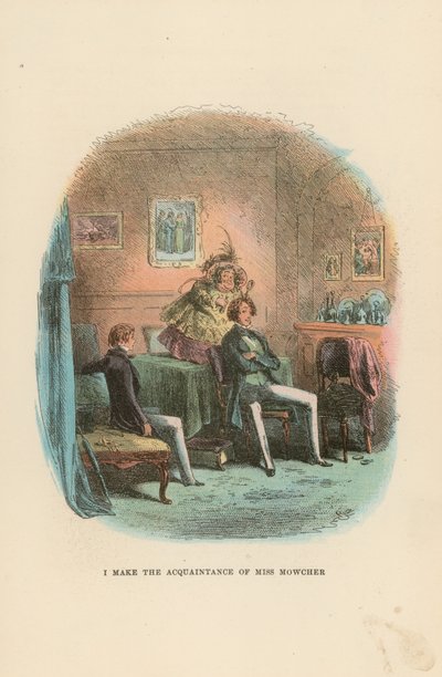 Illustration for David Copperfield by Hablot Knight Browne